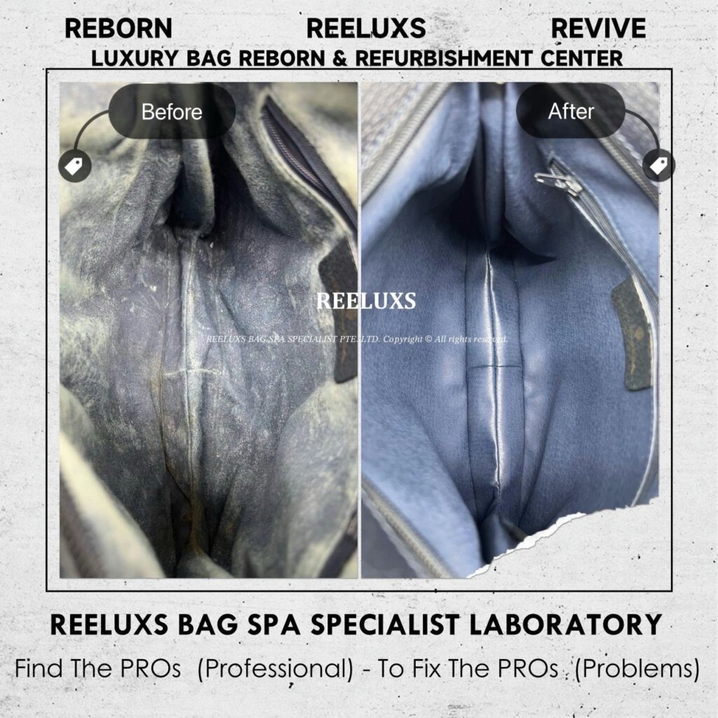 GG Supreme Shoulder Bag Interior Peel Off & Oxidation Replacement | REELUXS — frame 2