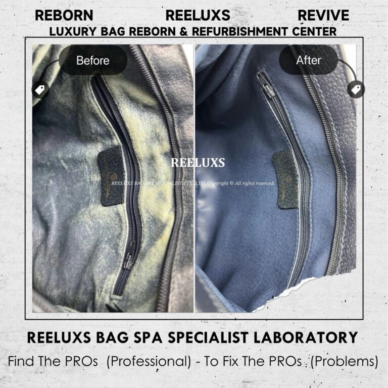 Gucci GG Supreme Shoulder Bag Interior Peel Off & Oxidation Replacement | REELUXS