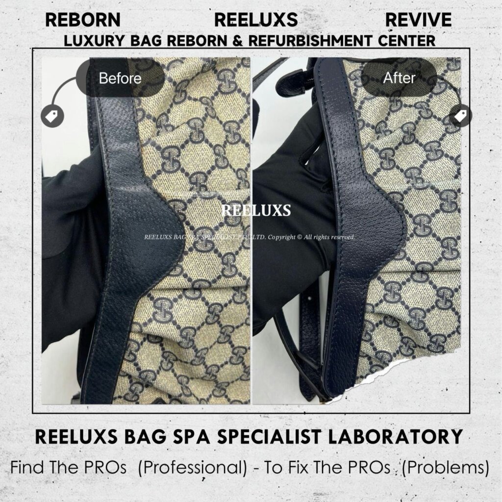 GG Supreme Shoulder Bag Interior Peel Off & Oxidation Replacement | REELUXS — frame 4