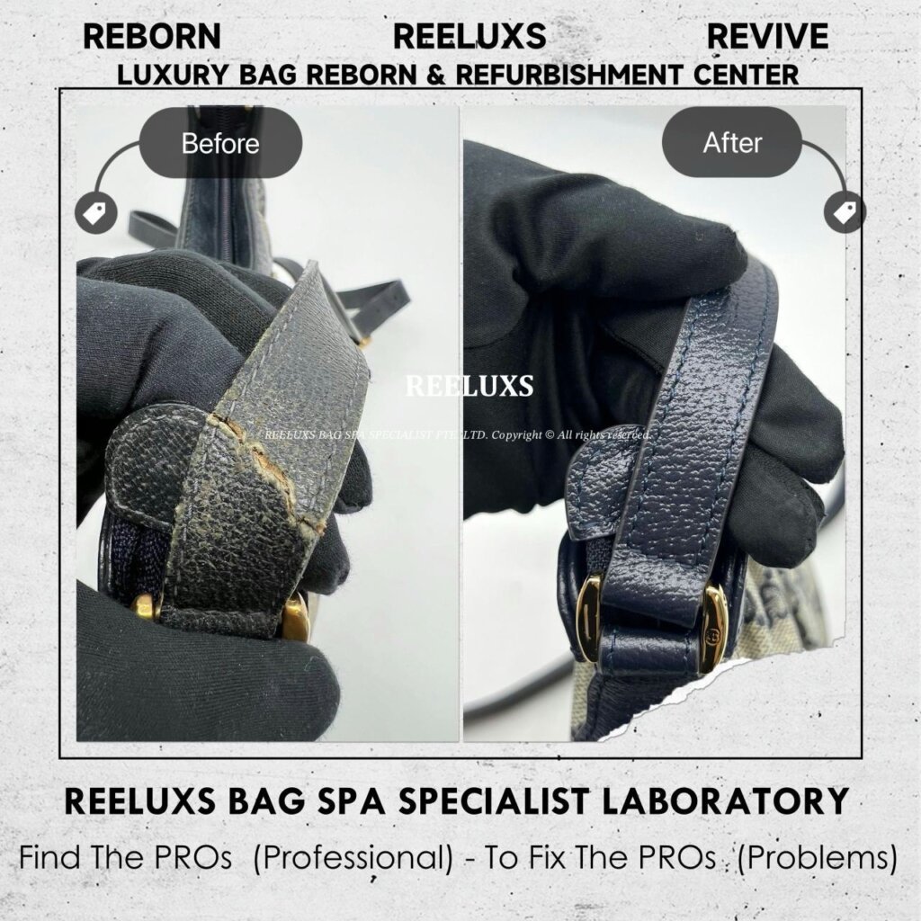 GG Supreme Shoulder Bag Interior Peel Off & Oxidation Replacement | REELUXS — frame 3