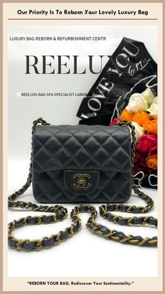 Flap Sling Bag Interior Leather Cracked Peel Off Oxidation Replacement I REELUXS — frame 6