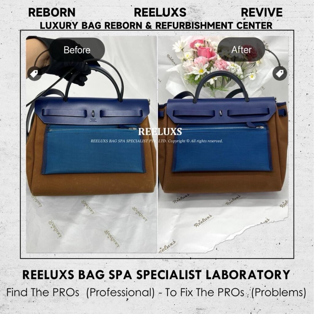 Herbag Fabric Color Faded ,Scratches & Mold Spot Stain Damage Refurbishment |REELUXS — frame 6