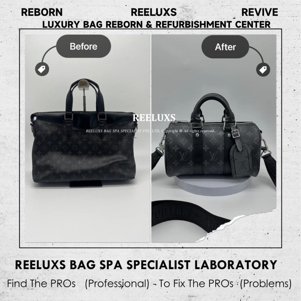 Monogram Eclipse Briefcase Tote Customized to Speedy Bandoulière 25 — frame 2