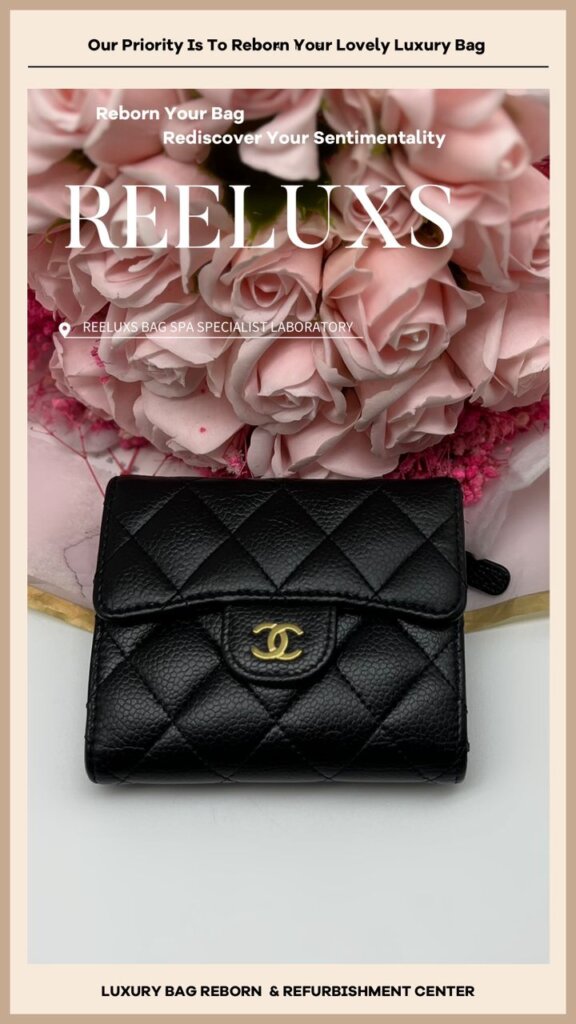 Caviar Wallet Color Dull & Scratches Leather Heavy Stain Problem — frame 4