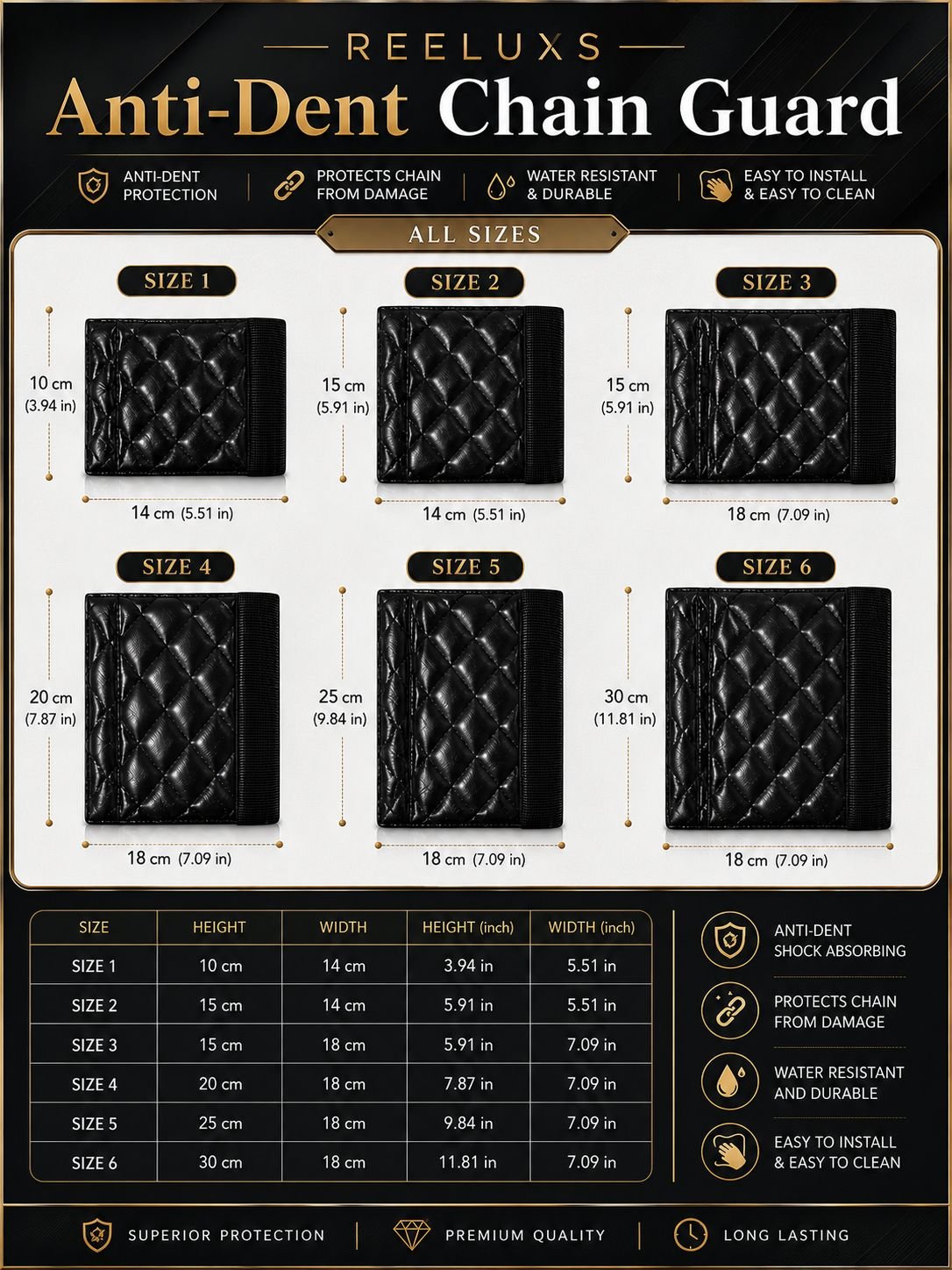 REELUXS Anti-Dent Chain Protector 2 REELUXS Anti-Dent Chain Protector - Image 2