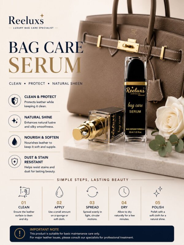 REELUXS LEATHER SERUM Treatment & Care