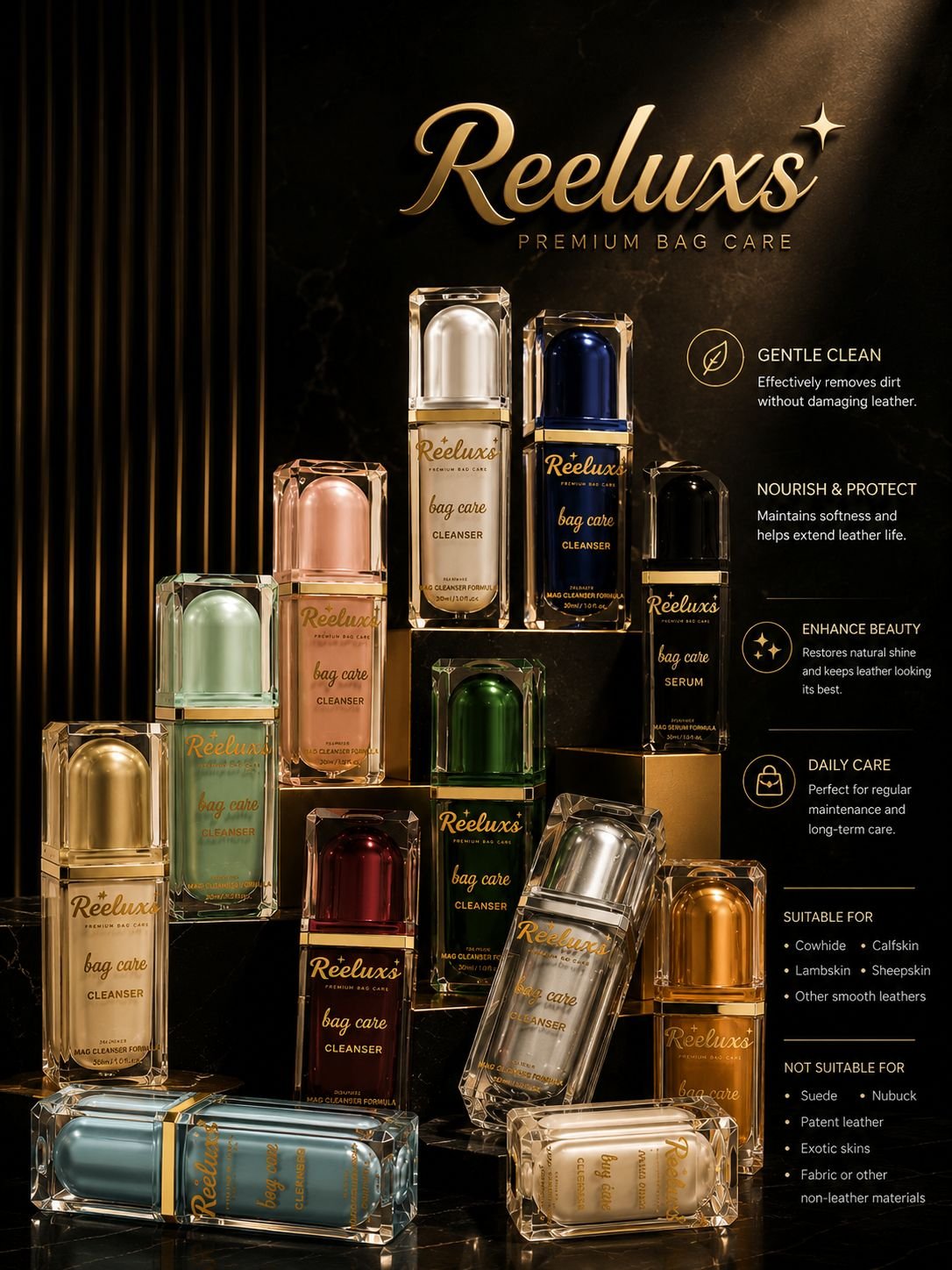 REELUXS Leather Bag Cleanser 19 REELUXS Leather Bag Cleanser - Image 19