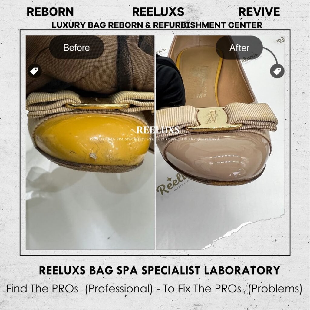 Pumps Patent Leather Color Oxidation — frame 5