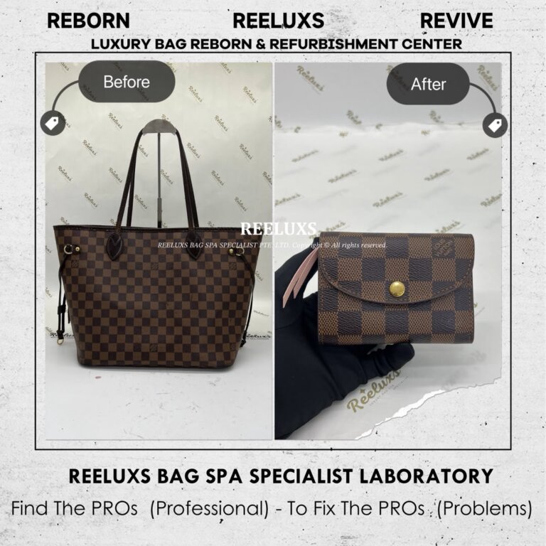 Louis Vuitton Neverfull Tote Bag Customised Into Wallet  Refurbishment | REELUXS