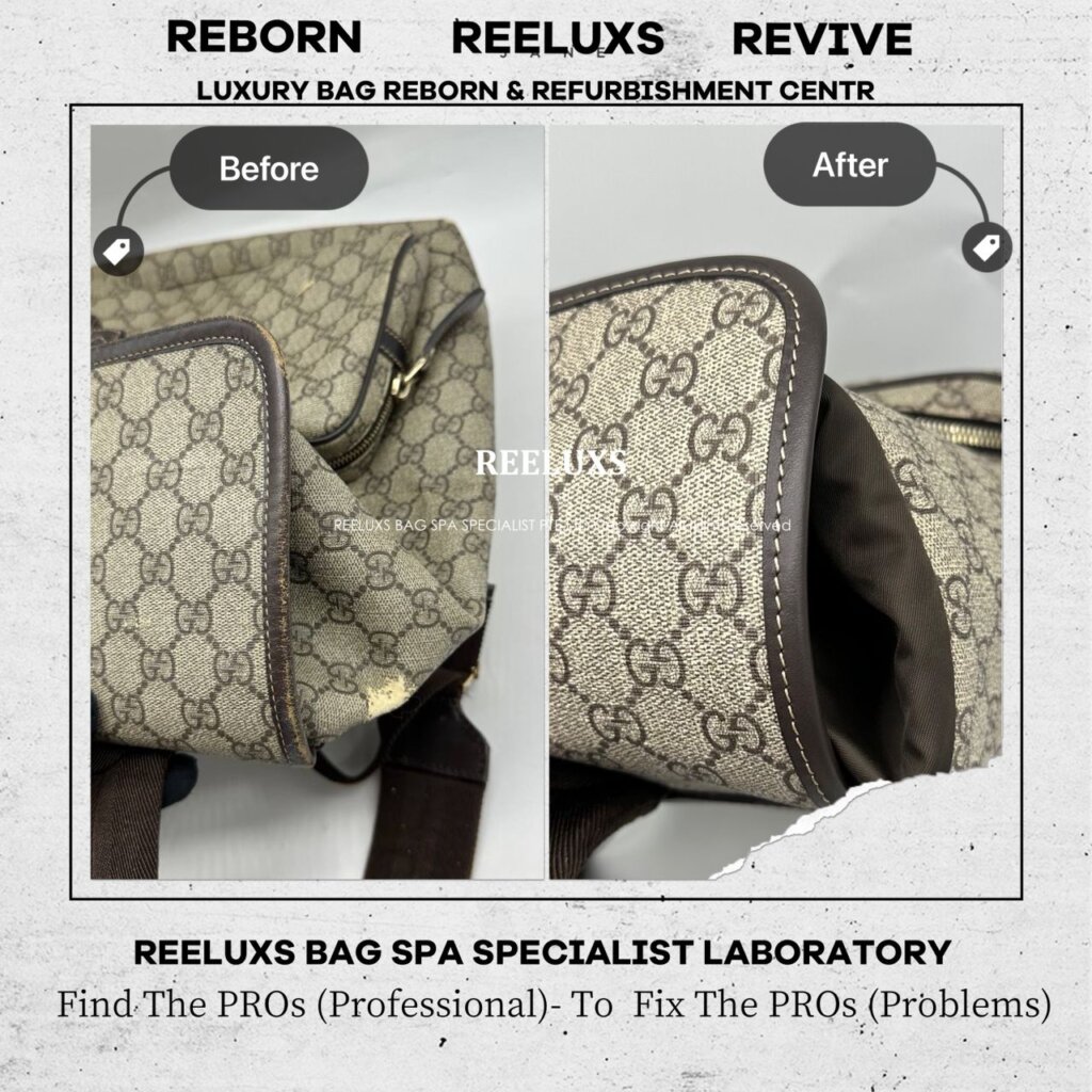 Backpack Canvas Oxidation & Leather Broken — frame 11