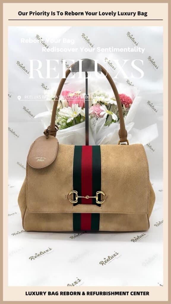 Ophidia Suede Shoulder Bag Suede Color Transfer Problem Deep Nano Suede — frame 7