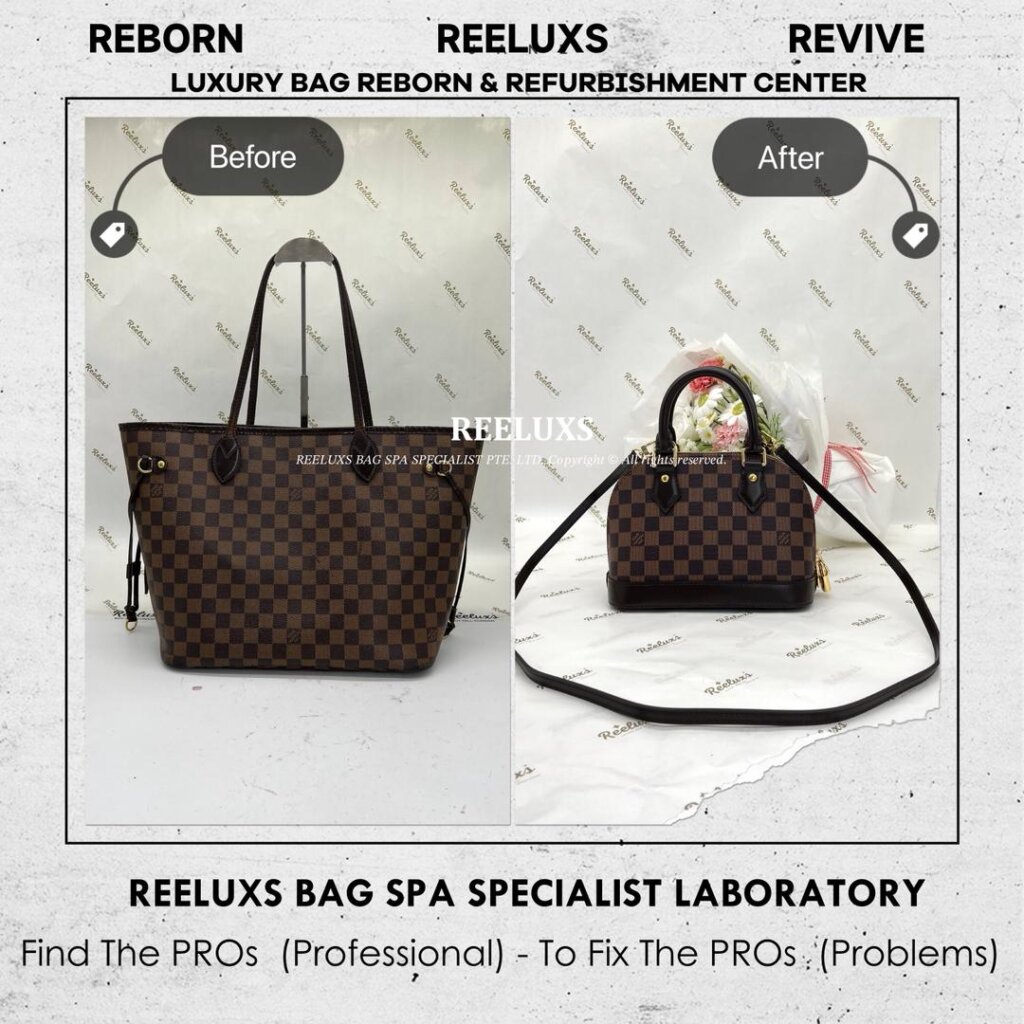 Neverfull Tote Bag Customised Into Alma BB | REELUXS — frame 6