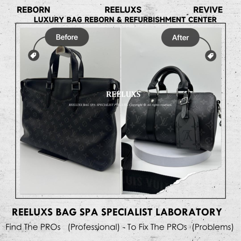 Louis Vuitton Monogram Eclipse Briefcase Tote Customized to Speedy Bandoulière 25