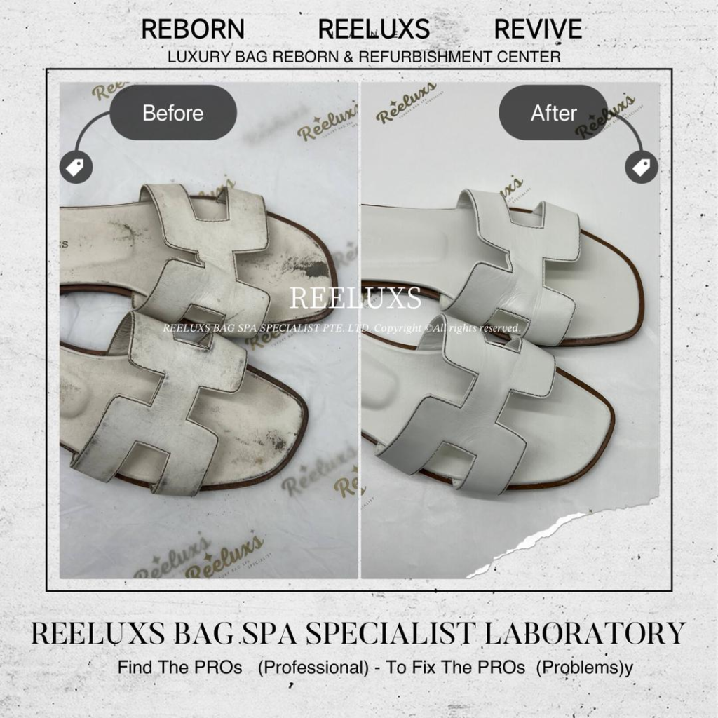 Oran Sandals Color Peel Off Damaged Restoration Sole Heavy Wear & Trear… — frame 2