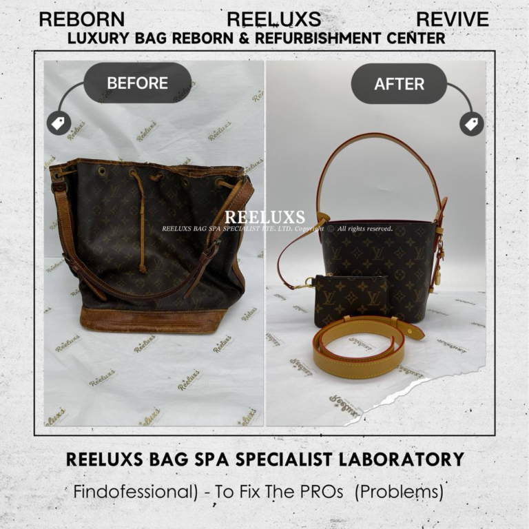 LOUIS  VUITTON Noé Bag Customized to  All In BB Monogram Canvas Bucket Bag