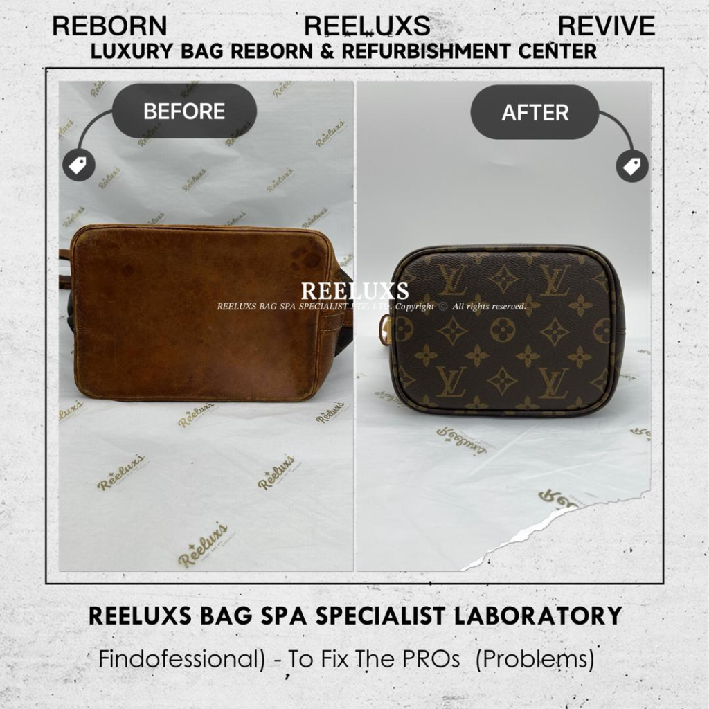 Louis Vuitton Noé Bag Customized to All In BB Monogram Canvas Bucket… — frame 4