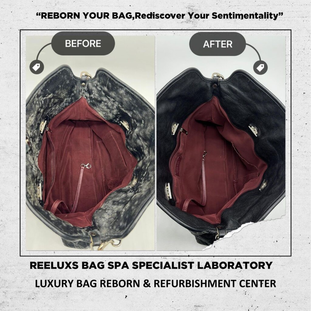 Leather Shoulder Bag Laether Mold Spot Problem Nano Deep Cleaning & Leather… — frame 3