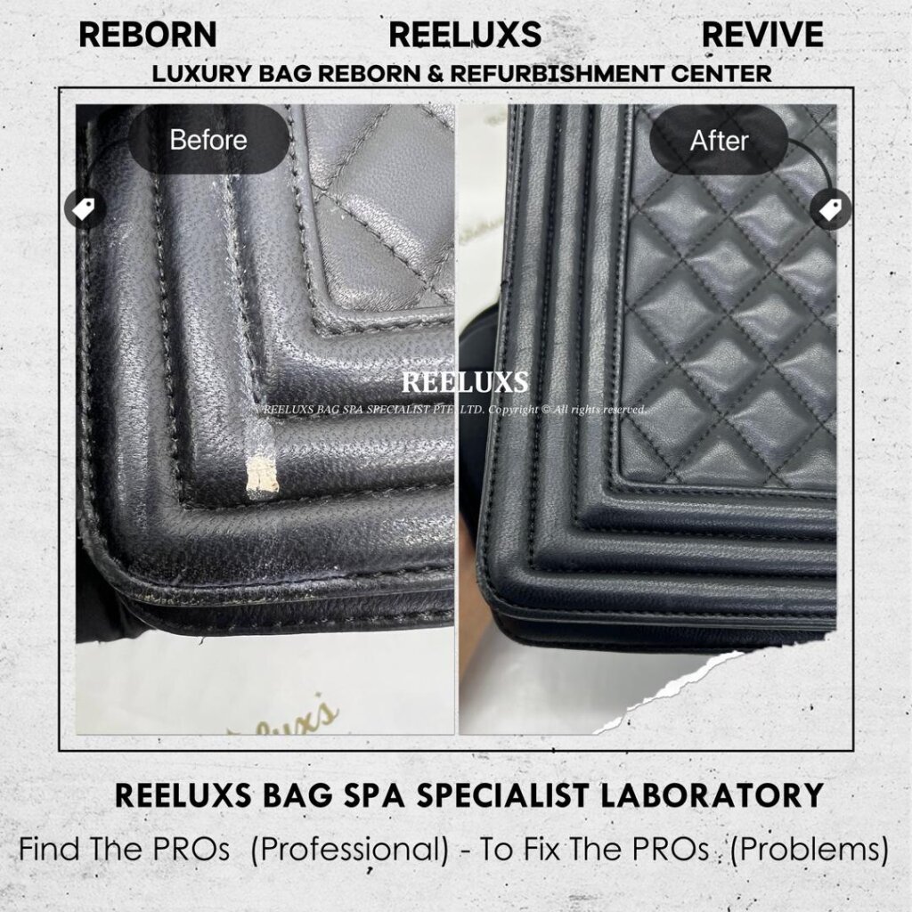 Le Boy Color Faded Leather White Stain Problem — frame 3