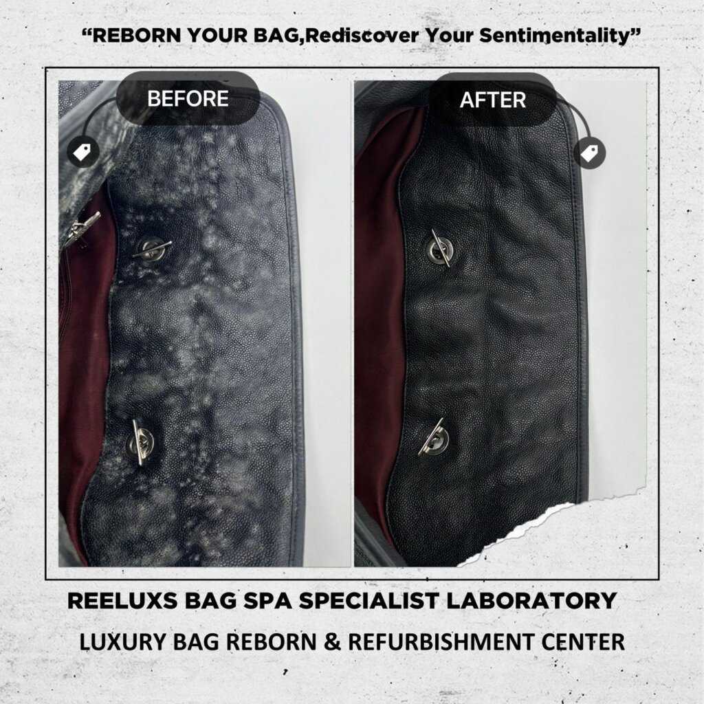 Leather Shoulder Bag Laether Mold Spot Problem Nano Deep Cleaning & Leather… — frame 4