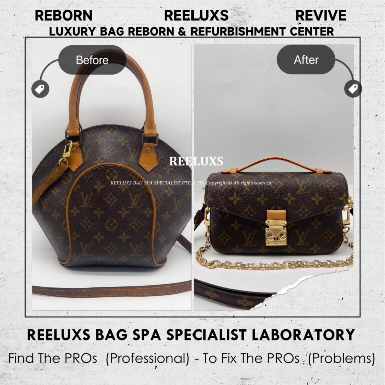 Louis Vuitton Ellipse PM Monogram Canvas — Customised to Pochette Métis Monogram | REELUXS ✨👜