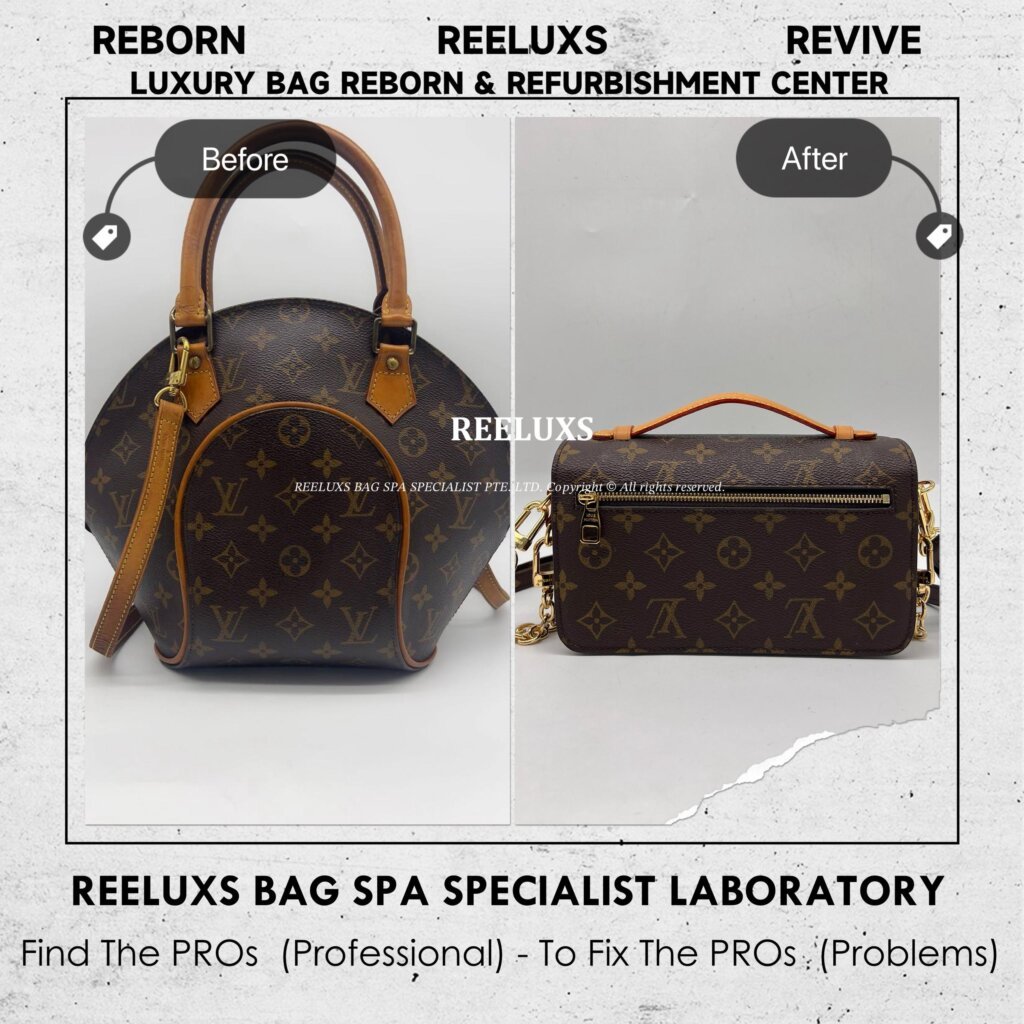 Ellipse PM Monogram Canvas — Customised to Pochette Métis Monogram | REELUXS… — frame 2
