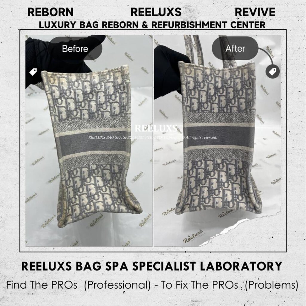 Book Tote Bag Yellowish Stain Problem Nano Deep Cleaning — frame 5