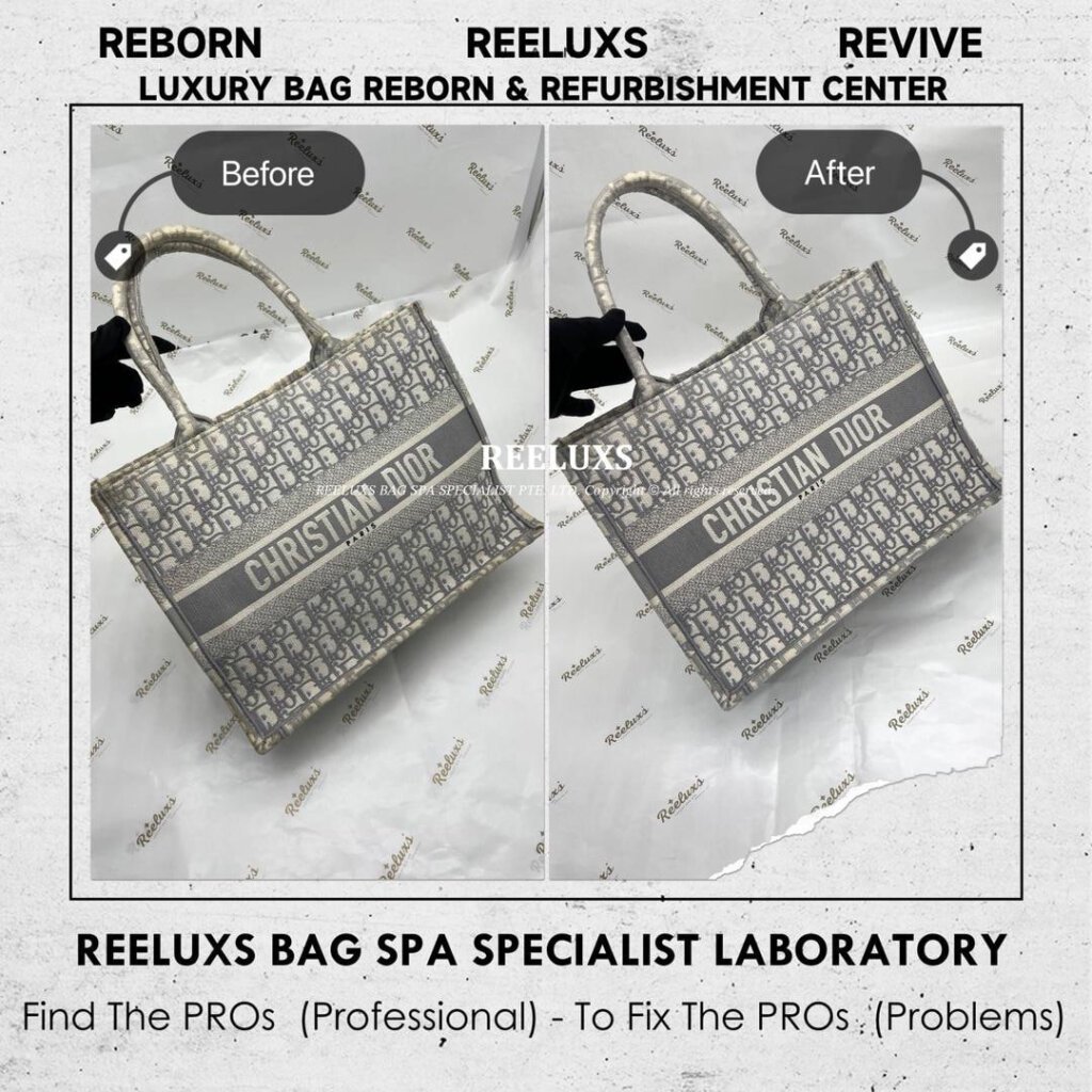 Book Tote Bag Yellowish Stain Problem Nano Deep Cleaning — frame 2