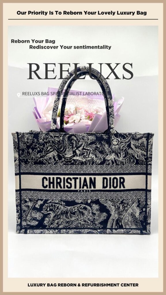 Book Tote Bag Charcoal Damage Melted & Stick Problem Refurbishment | REELUXS — frame 9