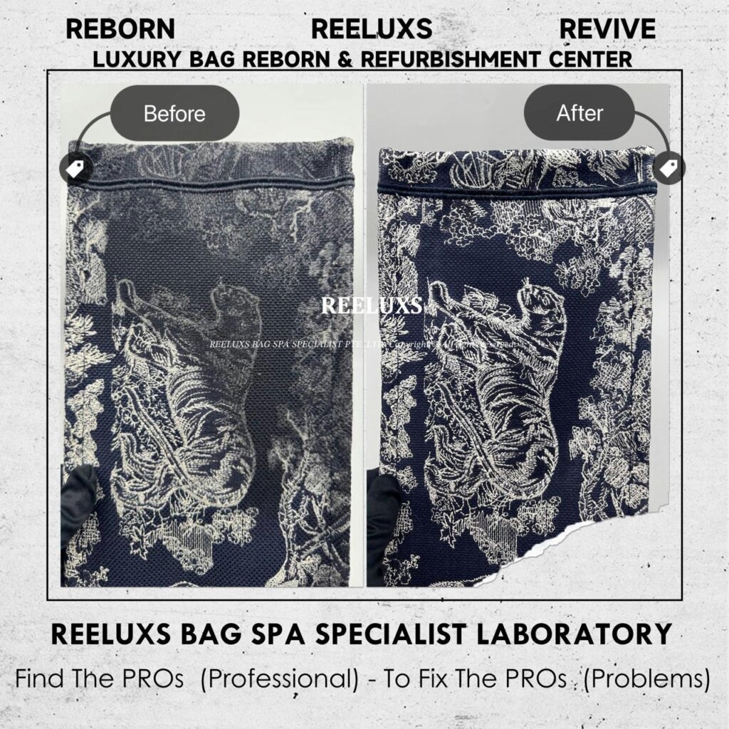 Book Tote Bag Charcoal Damage Melted & Stick Problem Refurbishment | REELUXS — frame 2