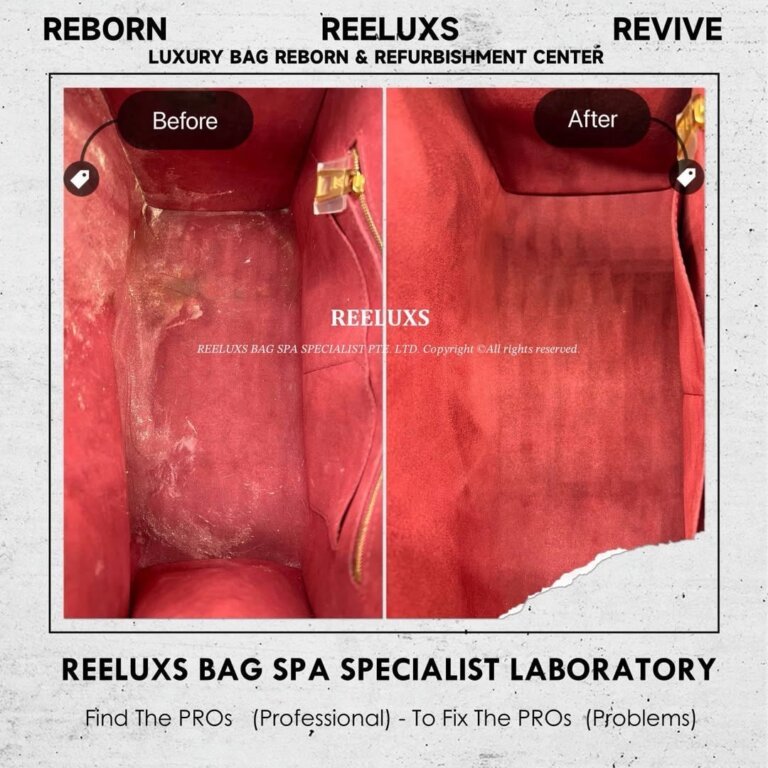 Louis Vuitton OnTheGo Tote Bag  Heavy Stain Problem Nano Deep Cleaning Treatment | REELUXS