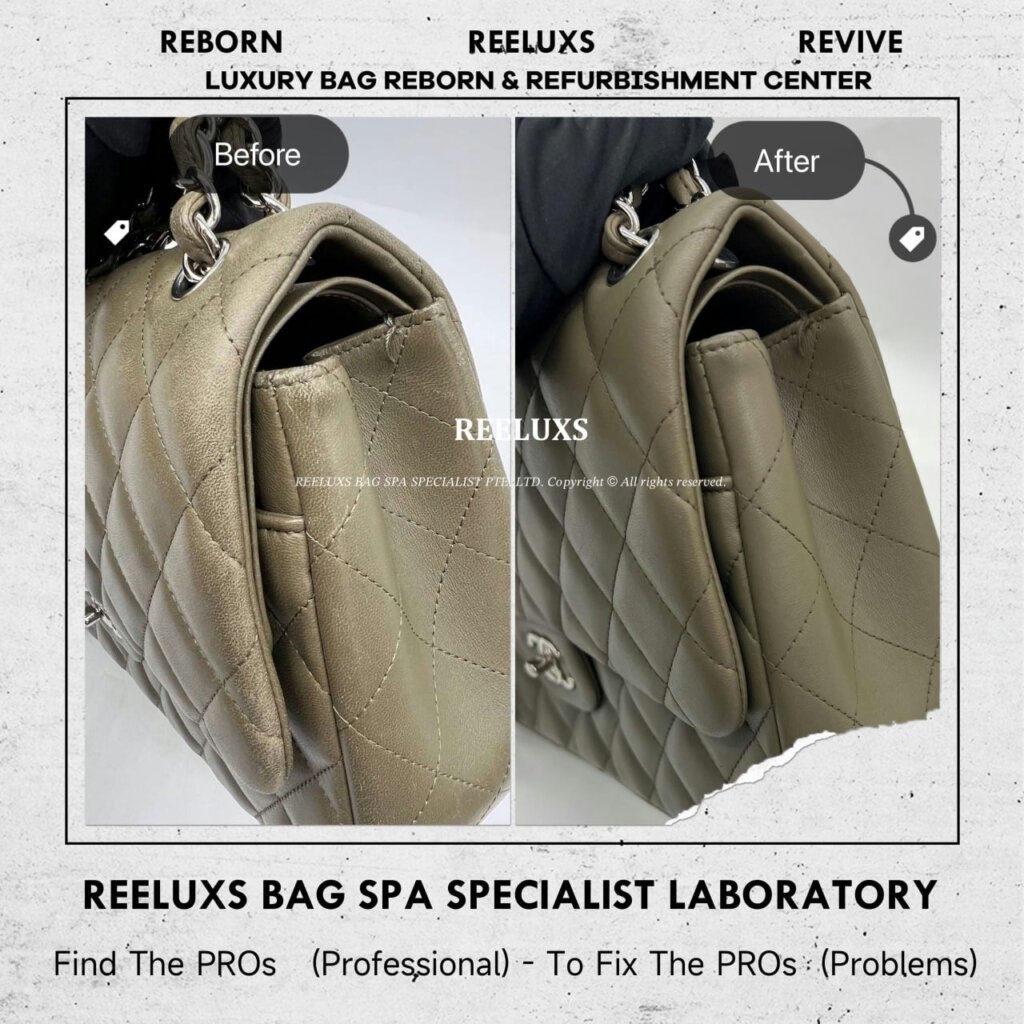 Classic Flap Color Faded Leather Scratches — frame 7