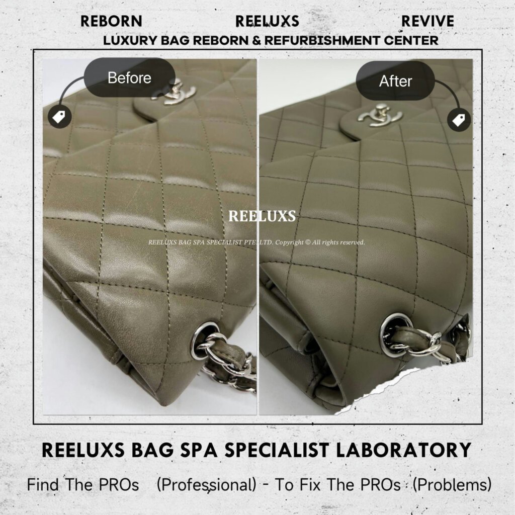 Classic Flap Color Faded Leather Scratches — frame 10
