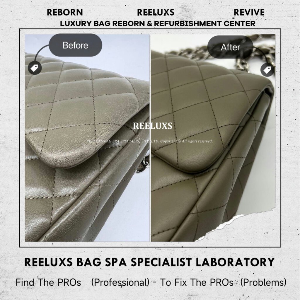 Classic Flap Color Faded Leather Scratches — frame 11