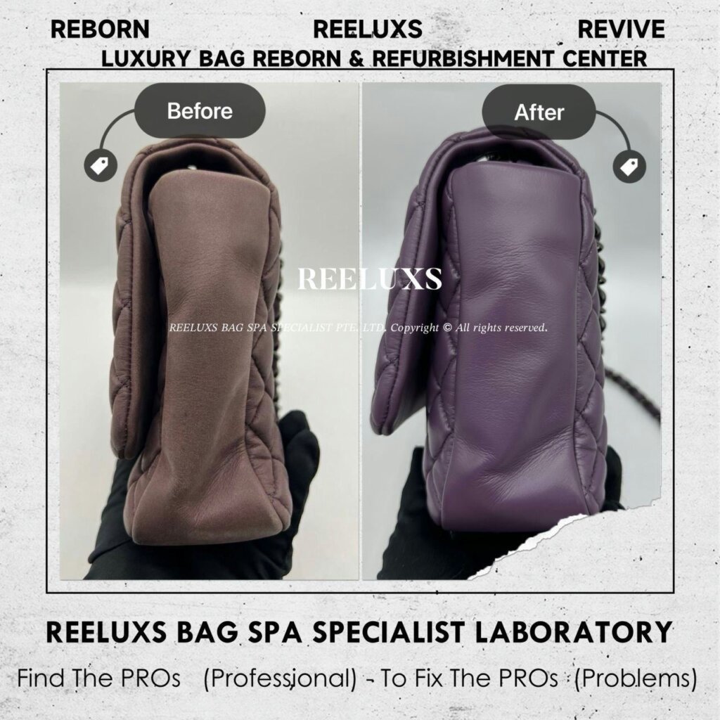 Classic Flap Bag Nano Leather Treatment & Leather Color Damage Restoration I… — frame 4