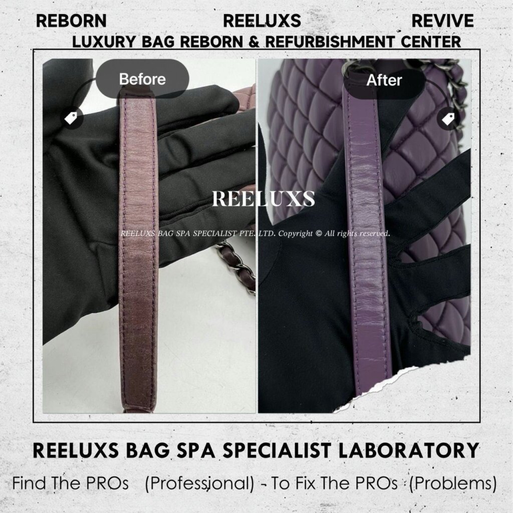 Classic Flap Bag Nano Leather Treatment & Leather Color Damage Restoration I… — frame 12