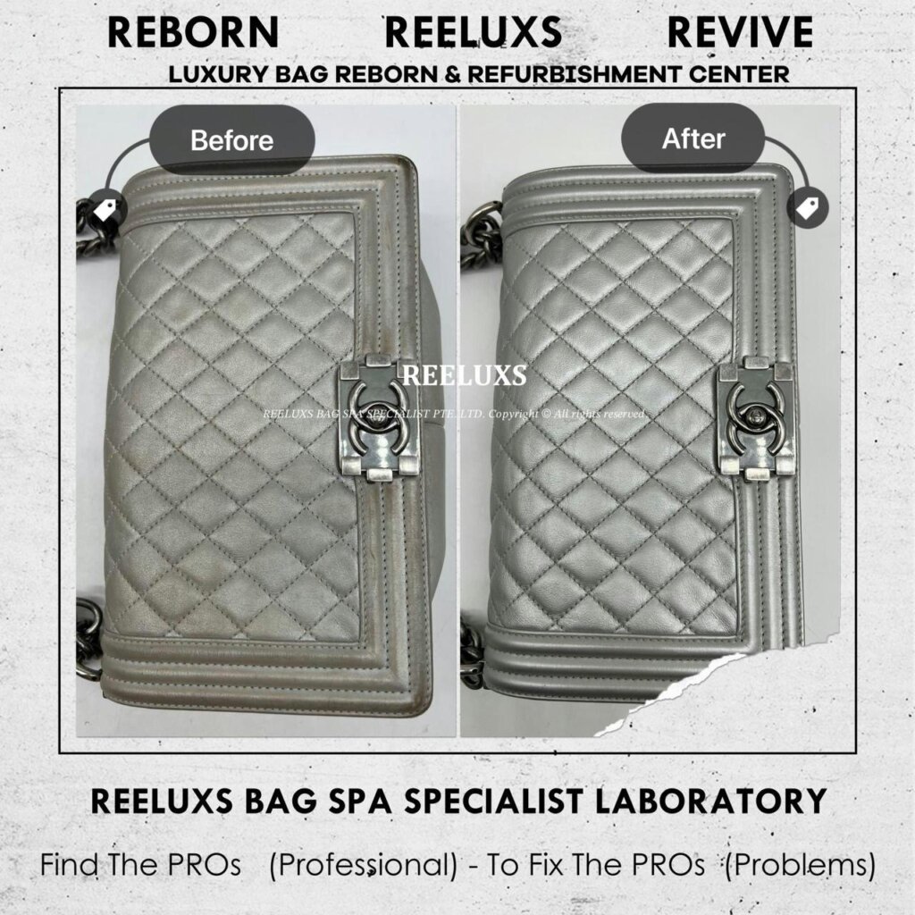 Boy Color Faded Corner Leather Damaged Restoration I REELUXS — frame 2