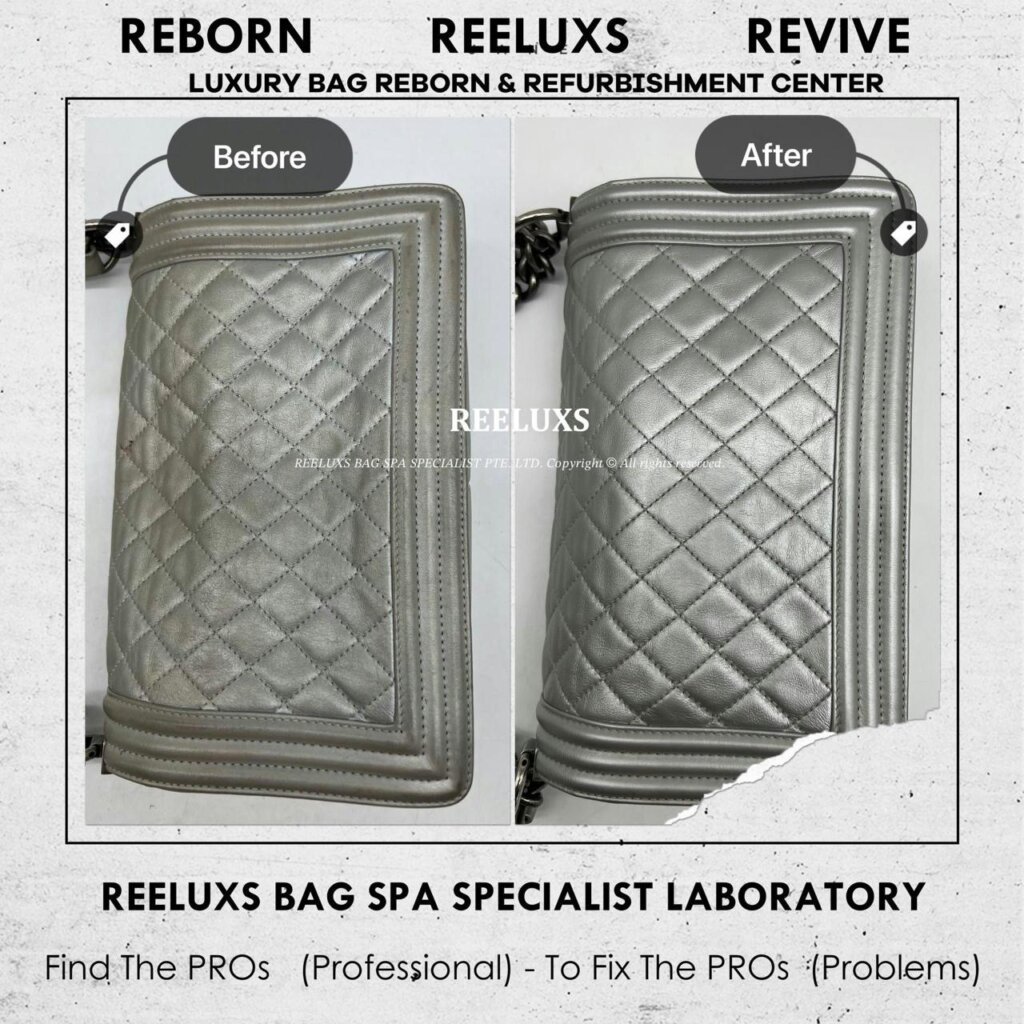 Boy Color Faded Corner Leather Damaged Restoration I REELUXS — frame 3