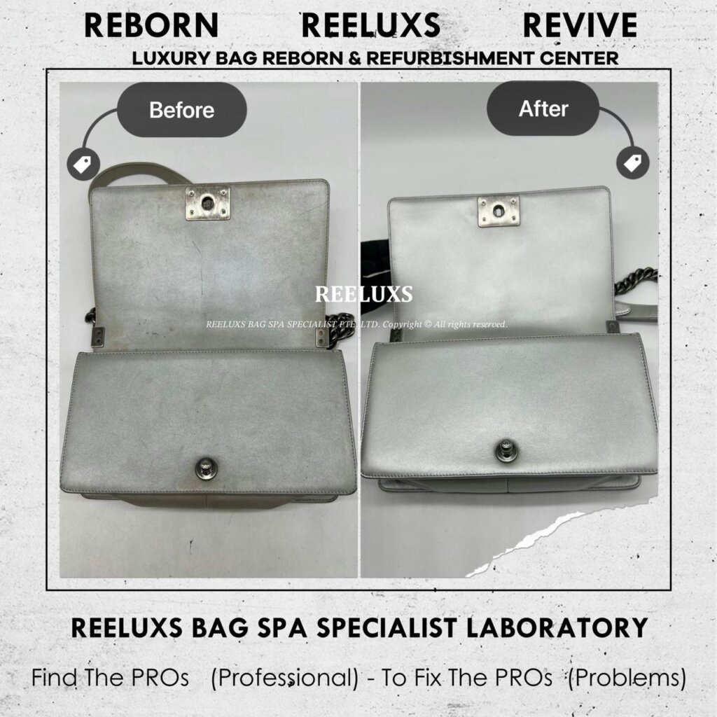 Boy Color Faded Corner Leather Damaged Restoration I REELUXS — frame 4