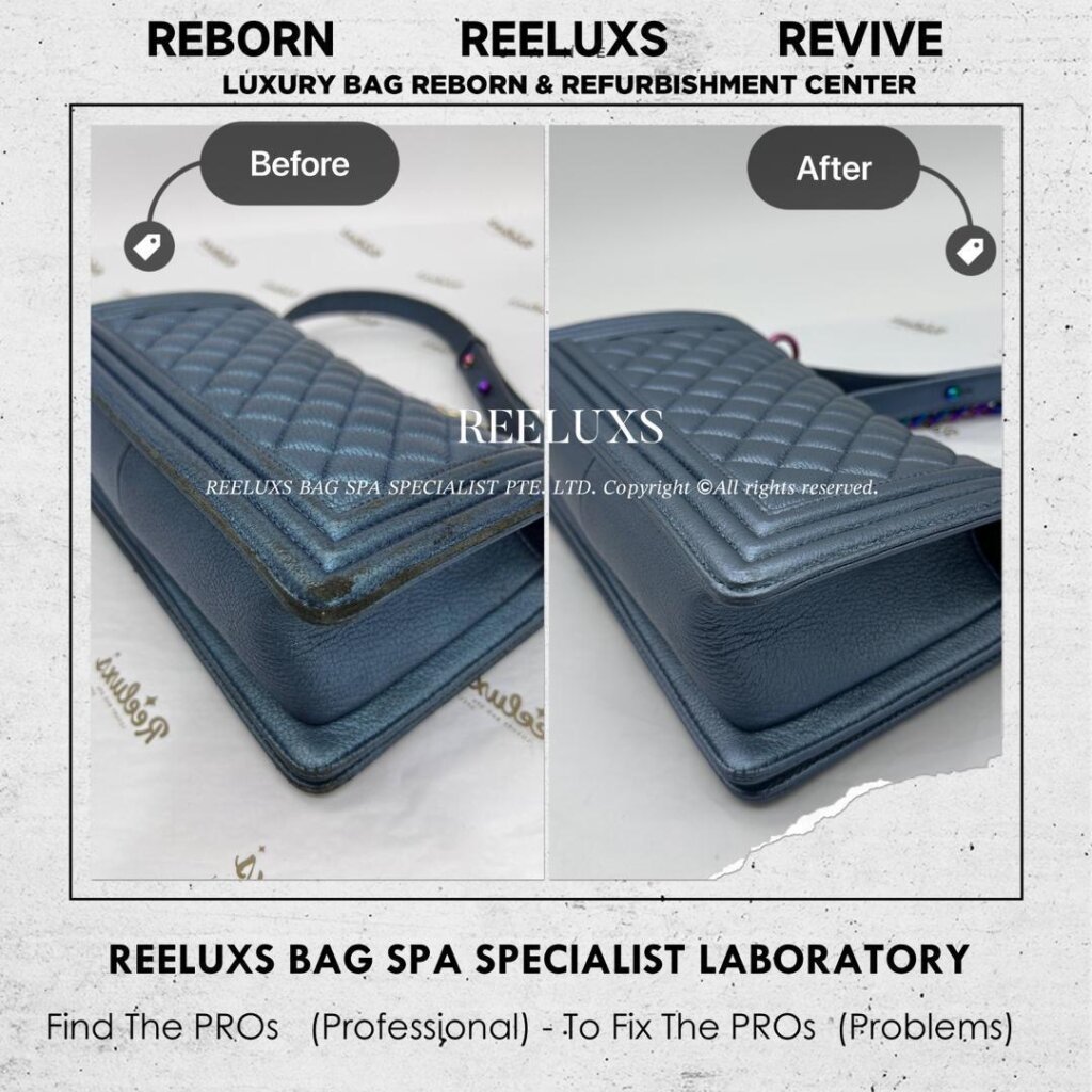 Boy Color Peel Off Leather Heavy Damaged Restoration | REELUXS — frame 3