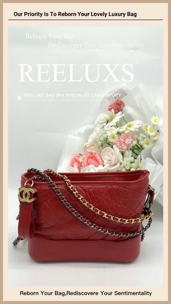 Gabrielle Hobo Bag Chain Leather Peel Off Oxidation Replacement | REELUXS — frame 4