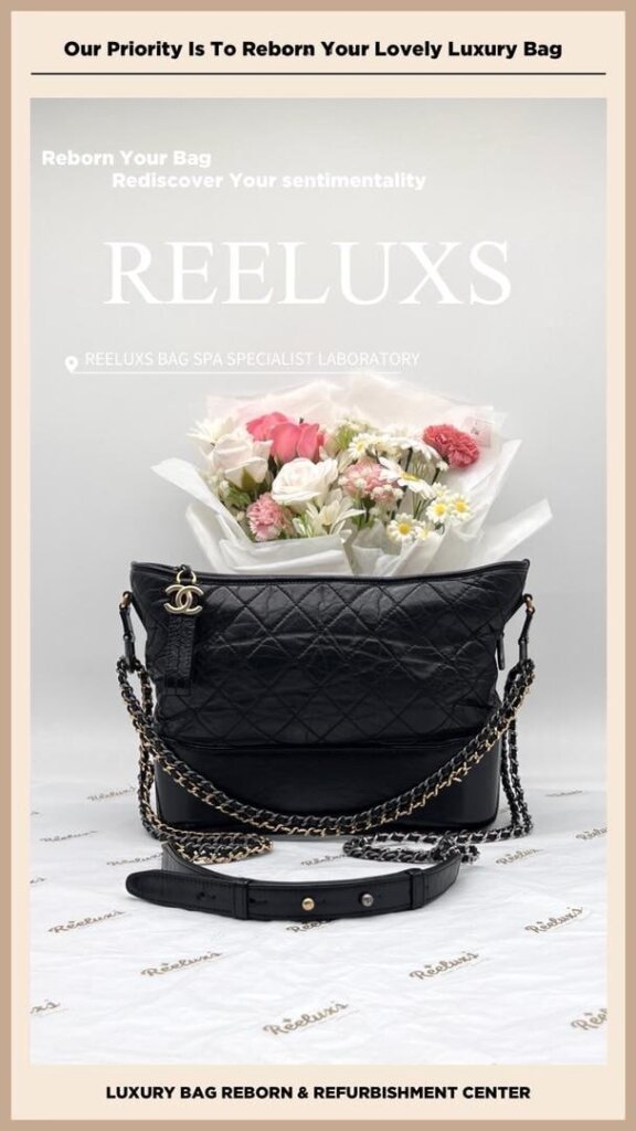 Gabrielle Hobo Bag Chain Leather Peel Off Oxidation Replacement | REELUXS — frame 5