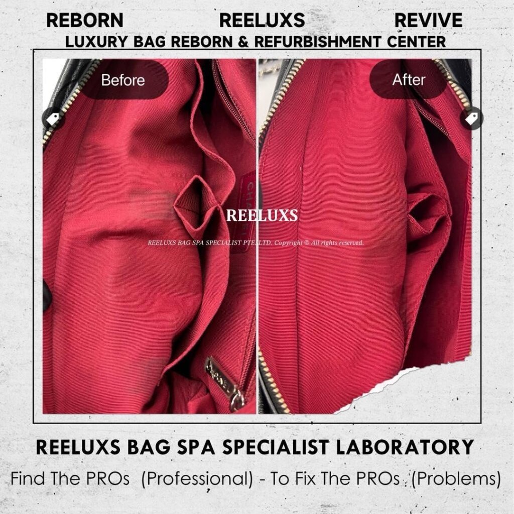 Gabrielle Hobo Bag Chain Leather Peel Off Oxidation Replacement | REELUXS — frame 4