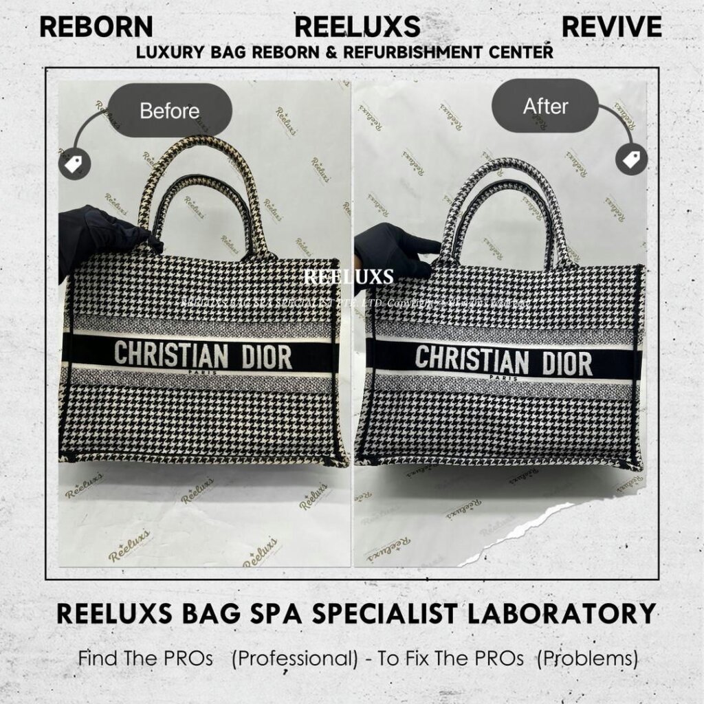 Book Tote Bag Fabric Yellowish Stain Problem Nano Spa Deep Cleaning Treatment… — frame 7