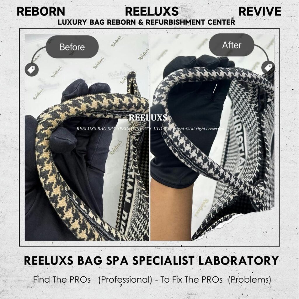 Book Tote Bag Fabric Yellowish Stain Problem Nano Spa Deep Cleaning Treatment… — frame 4