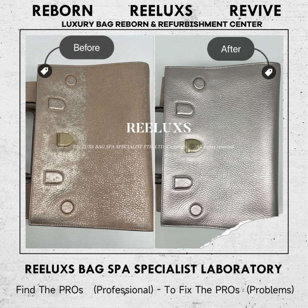 Diorever Medium Metallic Mold Oxidation & Metallic Color Peel Off — frame 6