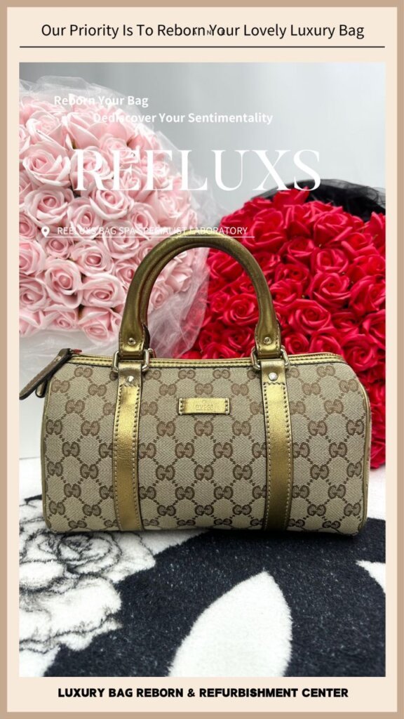 “GUCCI GG Coating Canvas Bag Canvas Coating Peel Off Melted Stickness Oxidation… — frame 2
