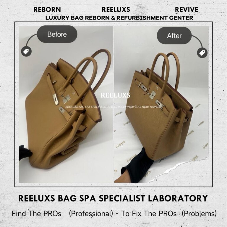 Hermès Birkin Leather Run Of The Shape Structure Re-shape Refurbishment