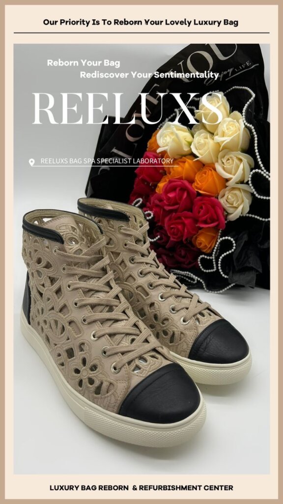 Sneakers Oxidation Broken Sole Detached Replacement With Similar Matching Sole | REELUXS — frame 3