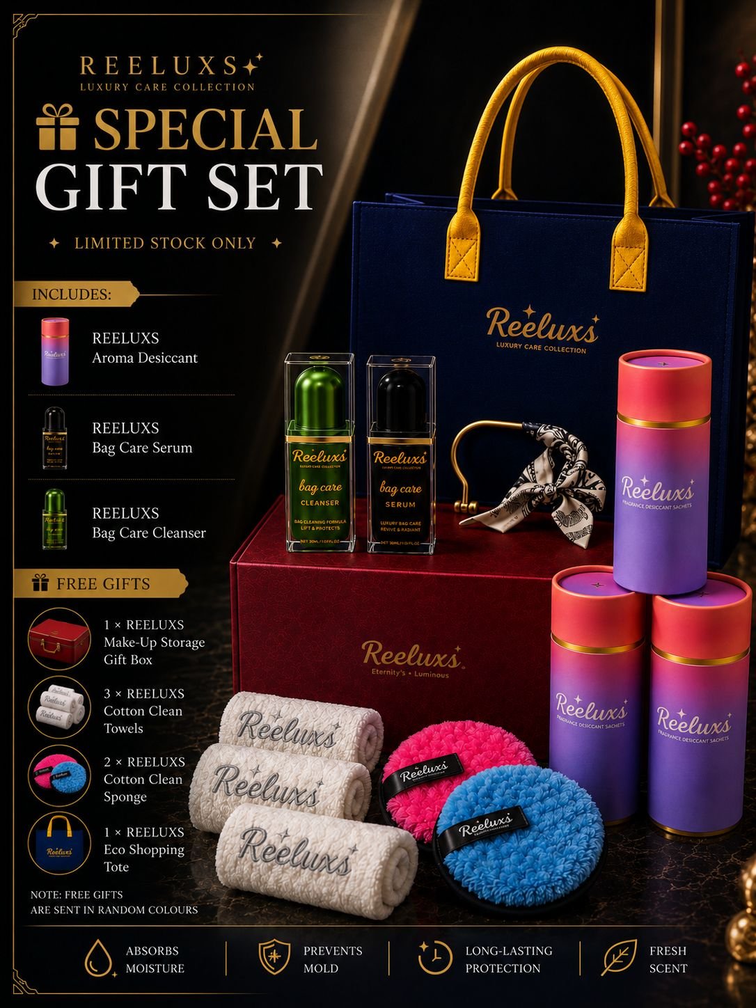 REELUXS 🎁 SPECIAL GIFTS SET — Limited Stock Only 3 REELUXS 🎁 SPECIAL GIFTS SET — Limited Stock Only - Image 3