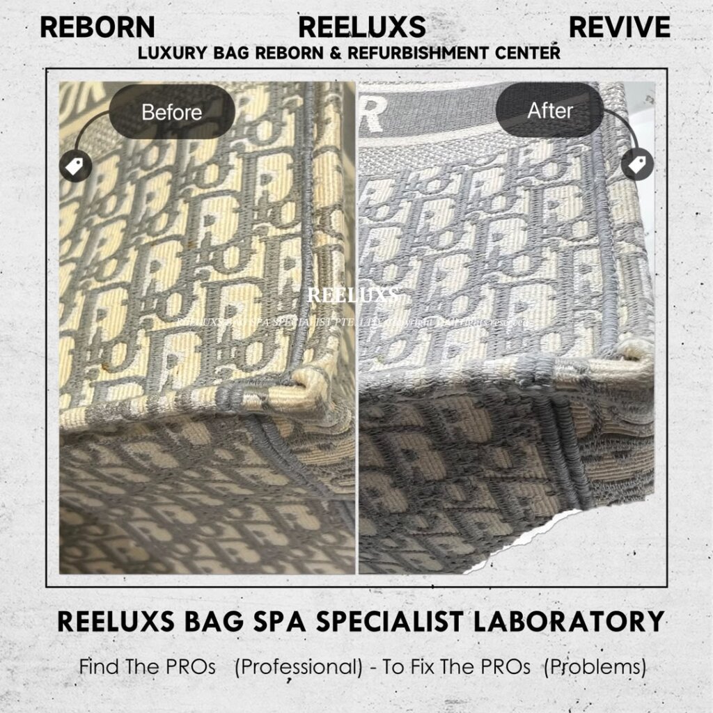 Book Tote Bag Fabric Yellowish Problem Nano Deep Cleaning Treatment & Nano… — frame 4